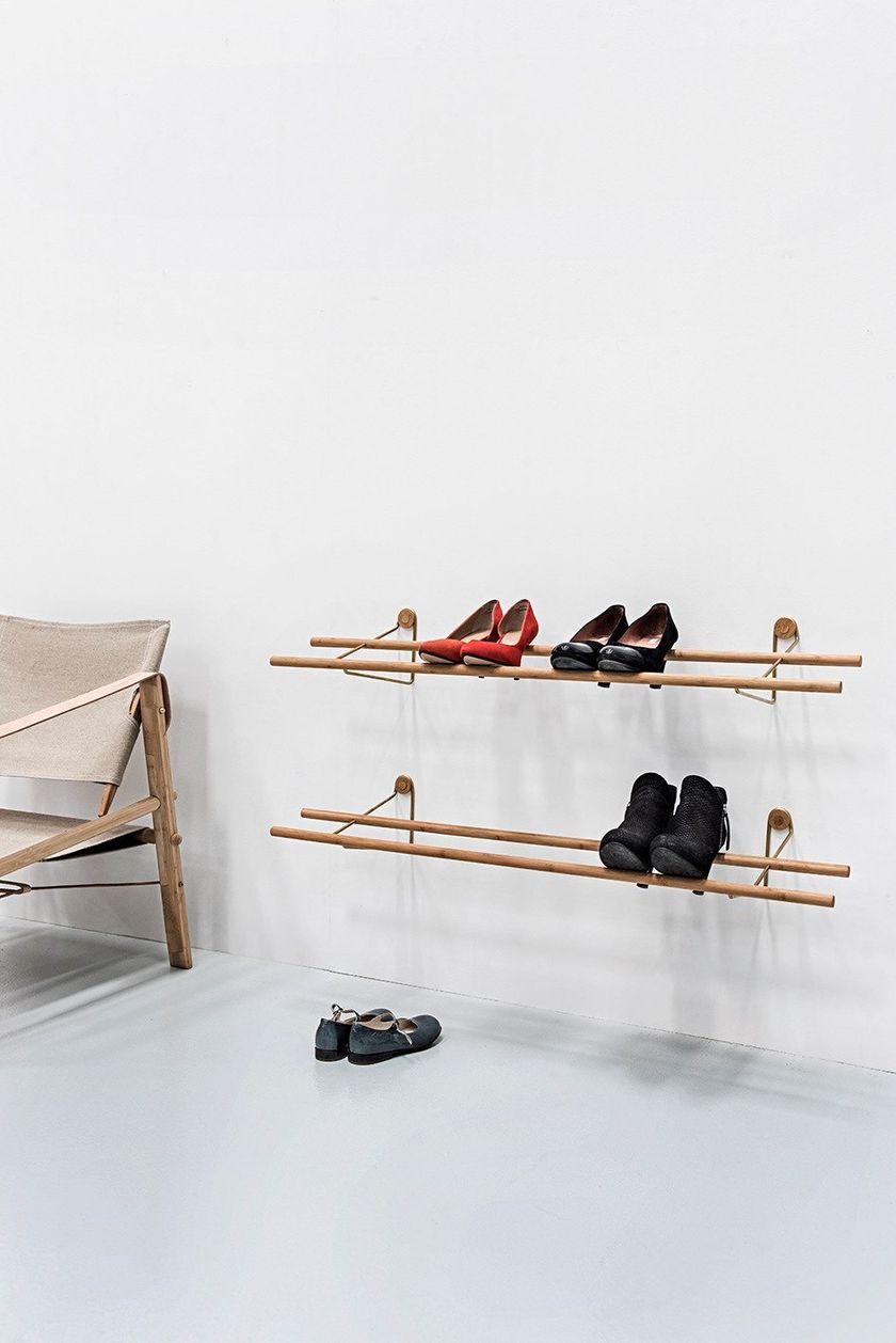 WE DO WOOD - SHOE RACK GOLD