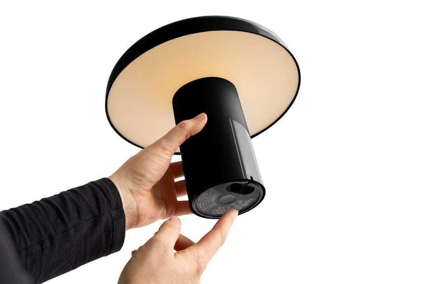 HAY - PAO PORTABLE LAMP SOFT BLACK