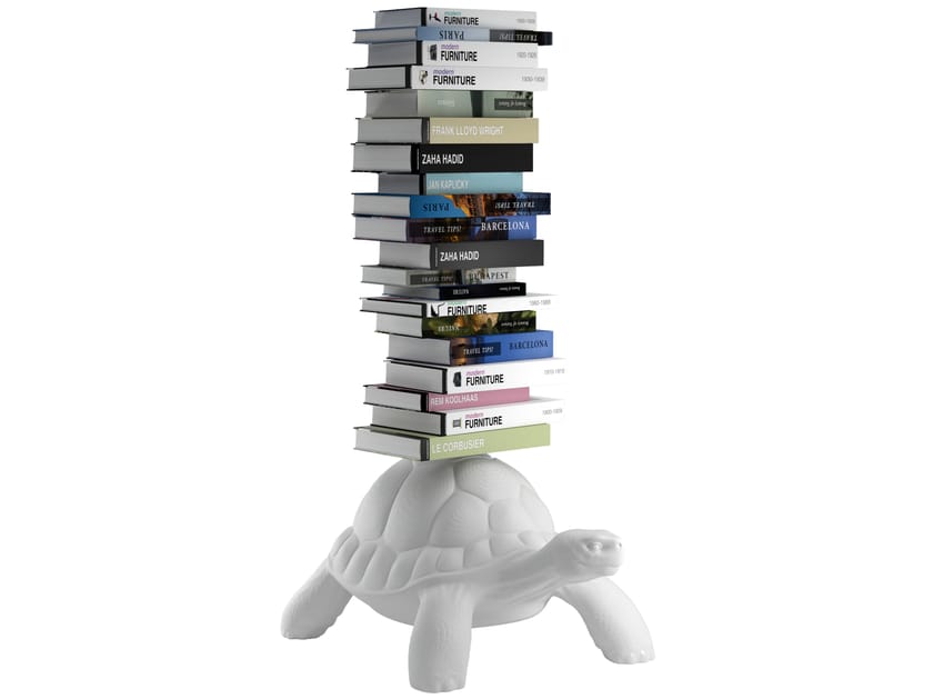 QEEBOO - TURTLE CARRY BOOKCASE WHITE