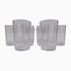 Baccarat Crystal Richelieu Glasses, 1930s, Set of 8-EHL-1754373