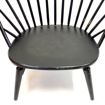 Bågen Side Chair in Wood by Engström & Myrstrand for Nässjö Stolfabrik, 1950s-KQ-1335672