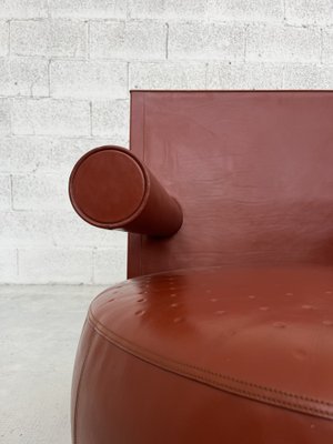 Baisity Leather Armchair by Antonio Citterio for B&B Italia, 1980s-RNN-1727140