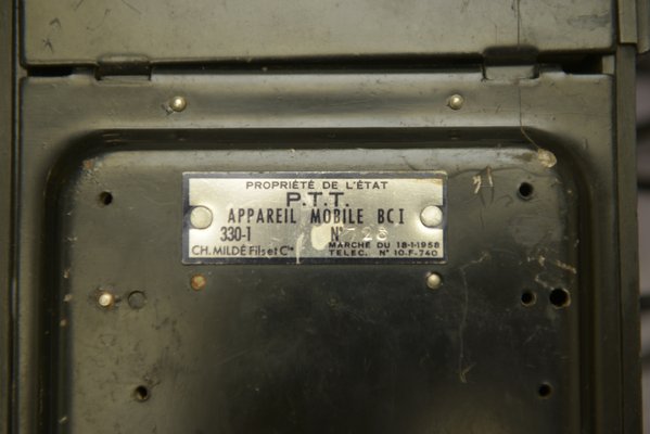 Bakelite PPT Telephone, 1958-NEN-2023680