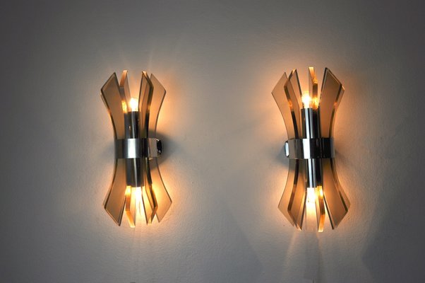 Bakelite Sconces from Veca, Italy, 1970s, Set of 2-EJE-960609