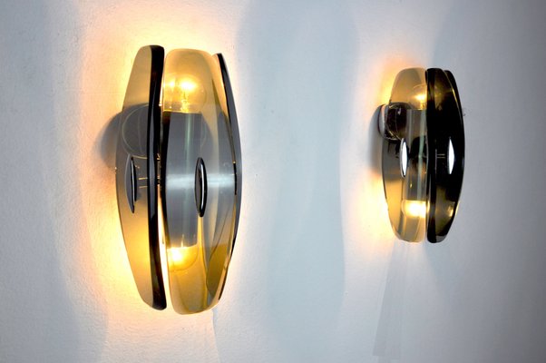 Bakelite Sconces from Veca, Italy, 1970s, Set of 2-EJE-1373472