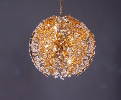 Ball Chandelier Pendant Light from Palwa, 1960s-DEK-932437