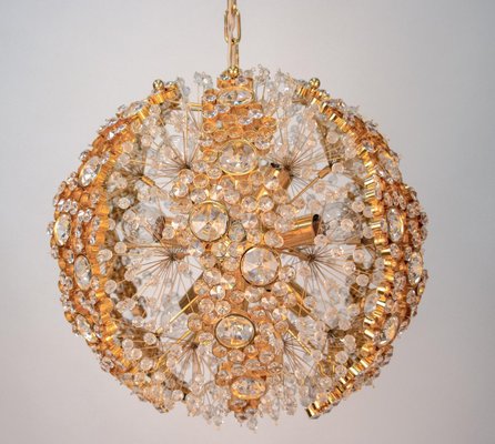 Ball Chandelier Pendant Light from Palwa, 1960s-DEK-932437