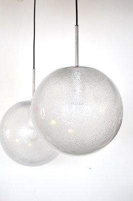 Ball Pendant Lamp from Glashütte Limburg, 1960s-OV-872659