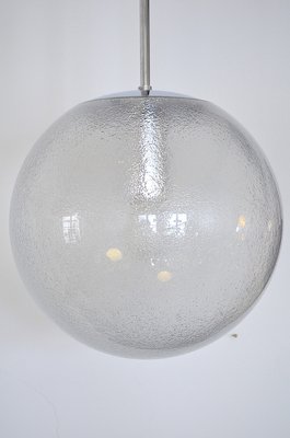 Ball Pendant Lamp from Glashütte Limburg, 1960s-OV-1223689