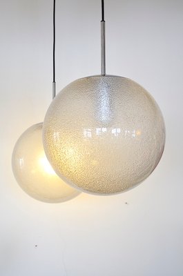 Ball Pendant Lamp from Glashütte Limburg, 1960s-OV-872659