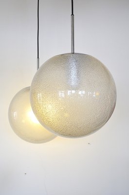 Ball Pendant Lamp from Glashütte Limburg, 1960s-OV-1223689