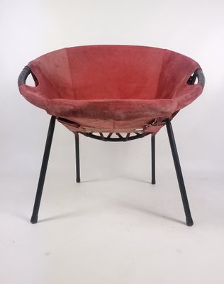 Balloon Armchair by L. Erzeugnis for Lusch & Co, Germany, 1960s-NXX-2034581