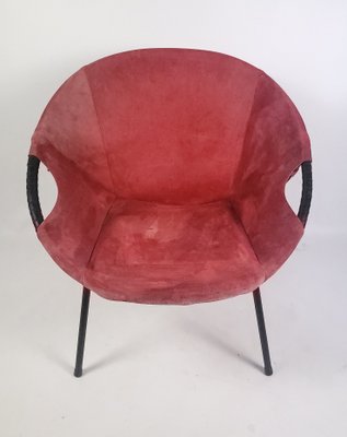 Balloon Armchair by L. Erzeugnis for Lusch & Co, Germany, 1960s-NXX-2034581