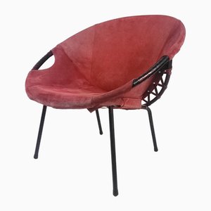 Balloon Armchair by L. Erzeugnis for Lusch & Co, Germany, 1960s-NXX-2034581