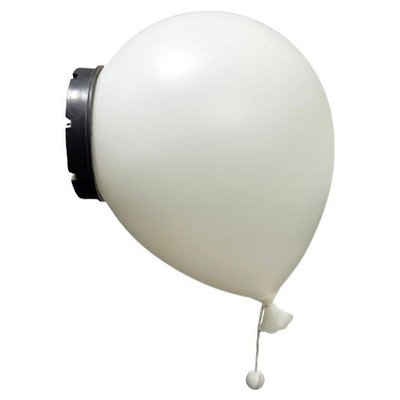 Balloon Wall Lamp attributed to Yves Christin for Bilumen, Italy, 1980s-UCH-1401537