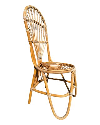 Bamboo and Rattan Chairs by Dirk Van Sliedregt for Rohe Noordwolde, 1955, Set of 2-SDV-2014797