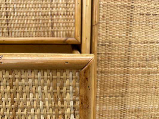 Bamboo and Rattan Sideboard, 1970-KKZ-1814332