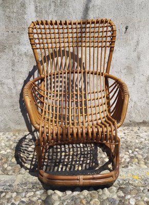 Bamboo Armchair, 1950s-EI-1828311