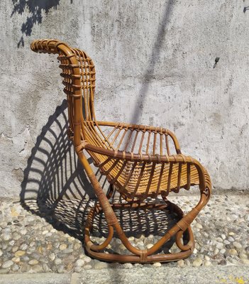 Bamboo Armchair, 1950s-EI-1828311