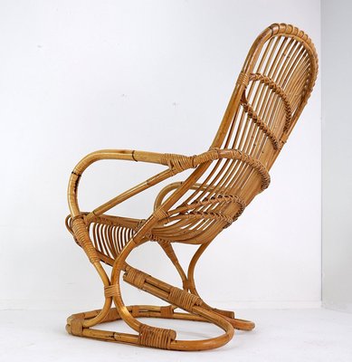 Bamboo Armchair by Tito Agnoli, 1960-NYF-2019036