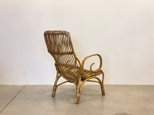 Bamboo Armchairs, 1970s, Set of 2-NPC-1798031