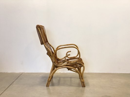 Bamboo Armchairs, 1970s, Set of 2-NPC-1798031