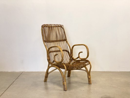 Bamboo Armchairs, 1970s, Set of 2-NPC-1798031