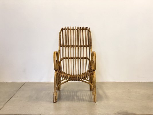 Bamboo Armchairs, 1970s, Set of 2-NPC-1798031