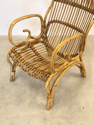 Bamboo Armchairs, 1970s, Set of 2-NPC-1798031