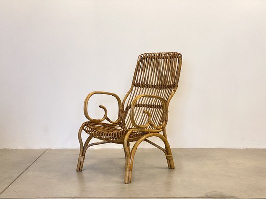 Bamboo Armchairs, 1970s, Set of 2-NPC-1798031