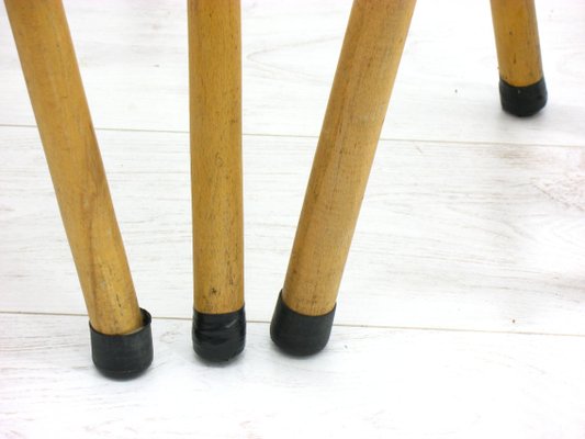 Bamboo Bar and Stools, 1970s, Set of 7-WVA-949719