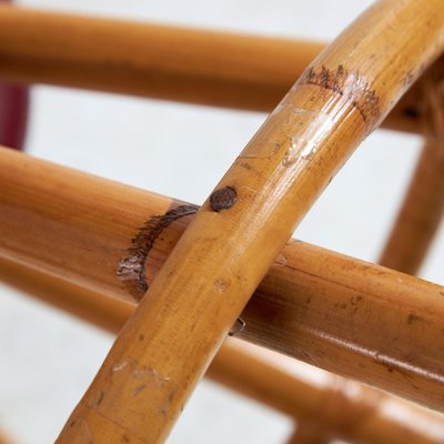 Bamboo Bar Stool, 1970s-CI-1813032