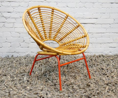 Bamboo Chair from Rohé Noordwolde, The Netherlands, 1950s-QFD-997671