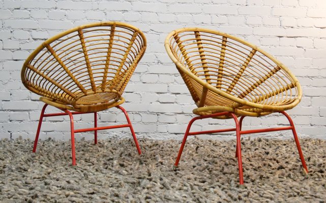 Bamboo Chair from Rohé Noordwolde, The Netherlands, 1950s-QFD-997675