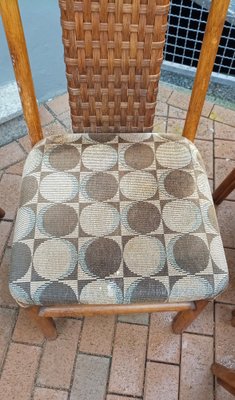 Bamboo Chairs, 1970s, Set of 6-GJF-1799602