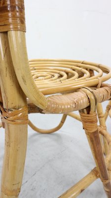 Bamboo Chairs attributed to Dirk Van Sliedrecht for Rohe Noordwolde, 1960s, Set of 2-DT-2026268