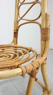 Bamboo Chairs attributed to Dirk Van Sliedrecht for Rohe Noordwolde, 1960s, Set of 2-DT-2026268