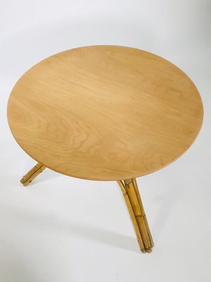 Bamboo Coffee Table, France, 1960s-XXA-638792