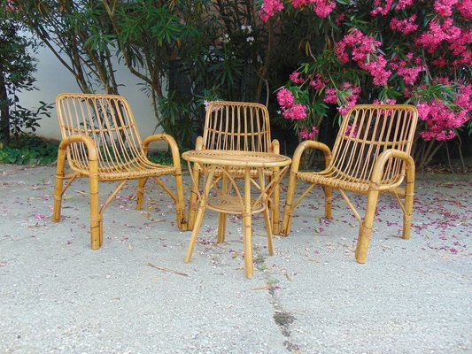 Bamboo Garden Set, Set of 4-GZF-971166