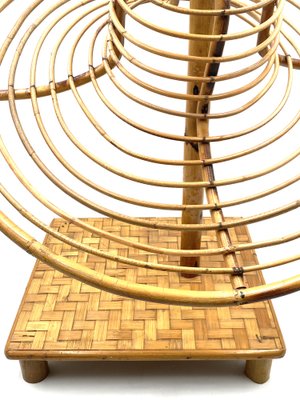 Bamboo Hat Display Stand, Italy, 1970s-TXN-1169546