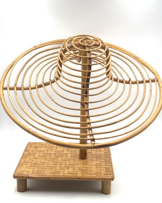 Bamboo Hat Display Stand, Italy, 1970s-TXN-1169546