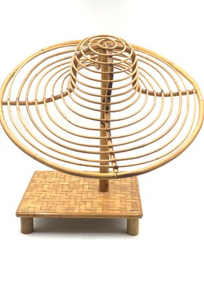 Bamboo Hat Display Stand, Italy, 1970s-TXN-1169546