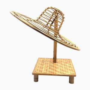 Bamboo Hat Display Stand, Italy, 1970s-TXN-1169546