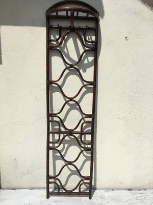 Bamboo & Rattan Coat Hanger, 1970s-WQQ-935408