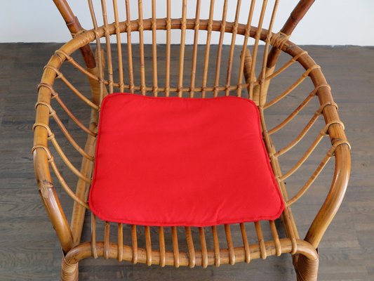 Bamboo Rocking Chair by Haruki Miyajima, 1960s-CC-1529660