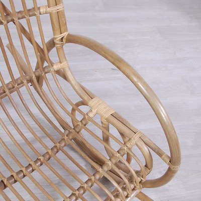 Bamboo Rocking Chair, Italy, 1970s-XSG-1719098