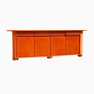 Bamboo & Wood Sideboard from Roberti Rattan, Italy, 1970s-EH-1173686