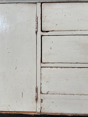 Bank Counter in Patinated Wood, 1900-UX-1325863