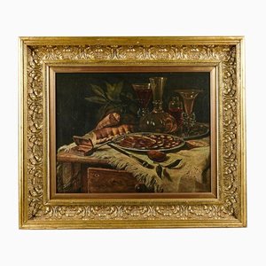 Banquet Still Life, 1980s, Print, Framed-RAQ-1186765