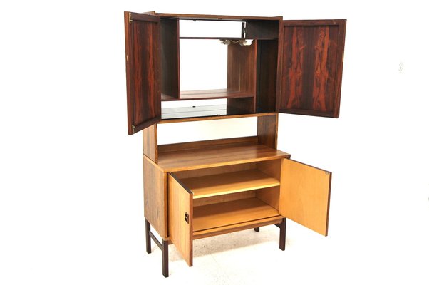 Bar Cabinet in Rosewood, Sweden, 1960-GEK-1409545